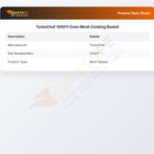 TurboChef 100011 Oven Mesh Cooking Basket
