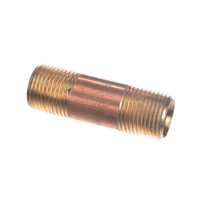 Market Forge 10-2868 Convection Steamer Nipple Brass 1/2" MNPT X 2.5"