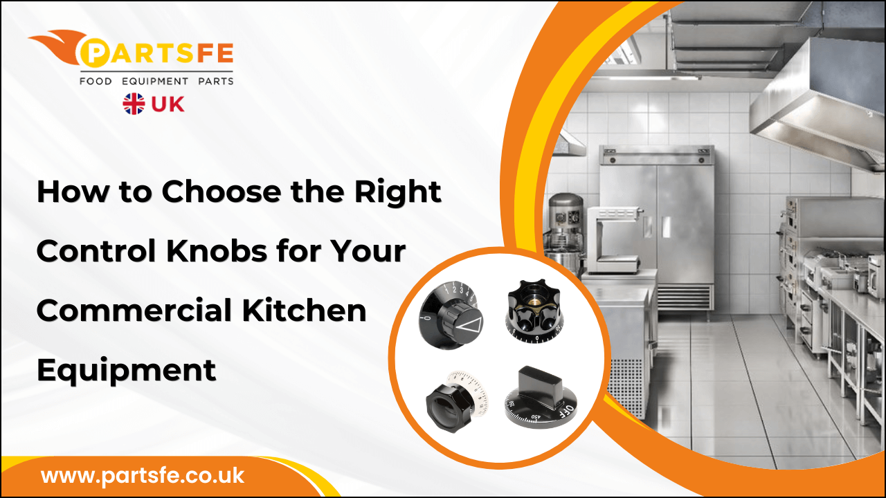 How to Choose the Right Control Knobs for Your Commercial Kitchen Equipment
