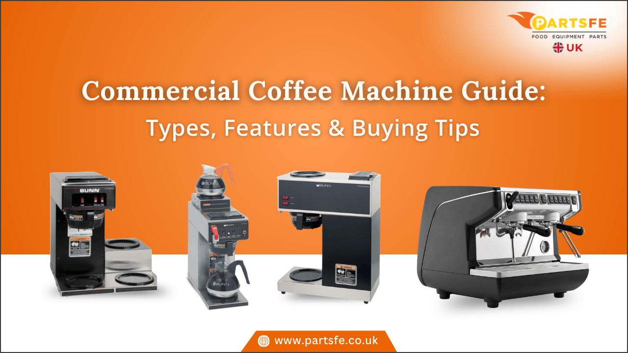 Commercial Coffee Machine Guide: Types, Features & Buying Tips