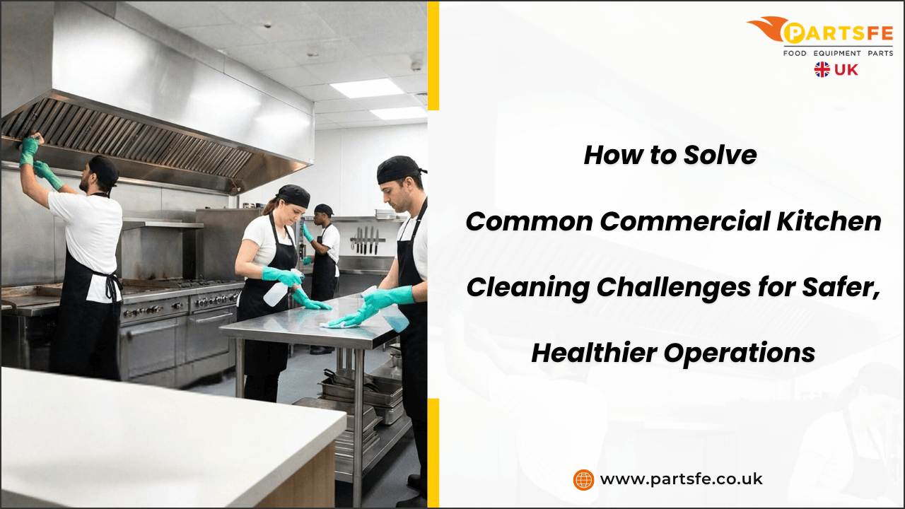 How to Solve Common Commercial Kitchen Cleaning Challenges for Safer, Healthier Operations