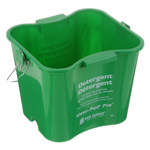 San Jamar KPP196GN 6 Qt Green Kleenpail Pro