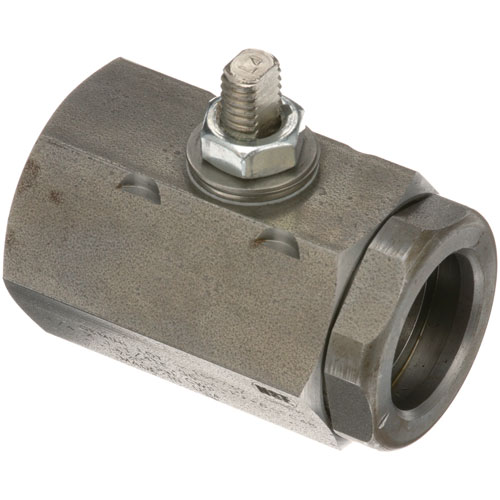 Dean 810-1018 1-1/4" Left Inlet Drain Valve W/ 1 1/4" NPT Outlet