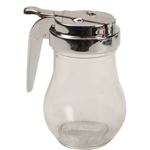 Vollrath 206 6 OZ Polyethylene Server with Chrome Top