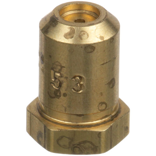 Vulcan Hart 00-851800-00915  Brass Hood Orifice#53, 3/8"-27 x 1/2