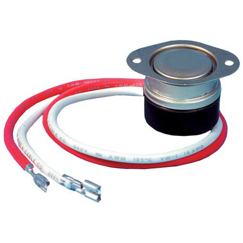 Nor-Lake 078832 2 Wire Surface Mount Defrost Thermostat, 75&deg;F Open/40&deg;F  Close, 25 Amp Max