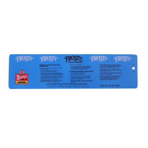 Taylor Freezer 45851 Decal - Taylor