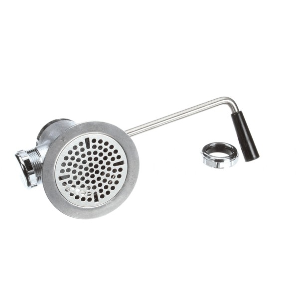 T&S Brass B-3942-XS Waste Drain Valve Short Twist Handle 3"