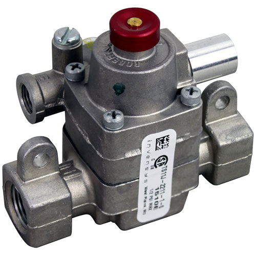 Montague R41 1/2" FPT Dual Gas Solenoid Valve, 1/4" Pilot Fitting