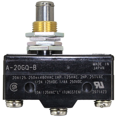 Tri-Star 340289 Oven SPDT Micro Push Button Switch 20 AMP 125/250/480V