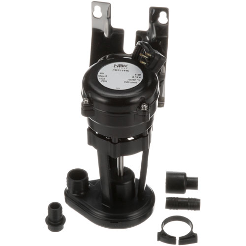 Manitowoc MAN7623063 Water Pump/Motor Assembly, 115V & 5/8" OD. Connections for Hose