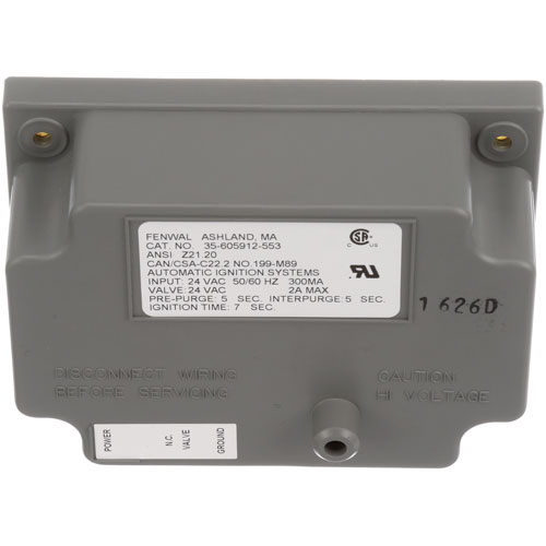 Hobart 00-356589-00001 Ignition Module W/ 1/4" Push-On Quick Connector