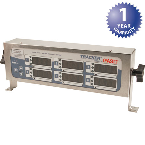 Fast TRACKER6 Tracker Timer, 6 Channel,120V
