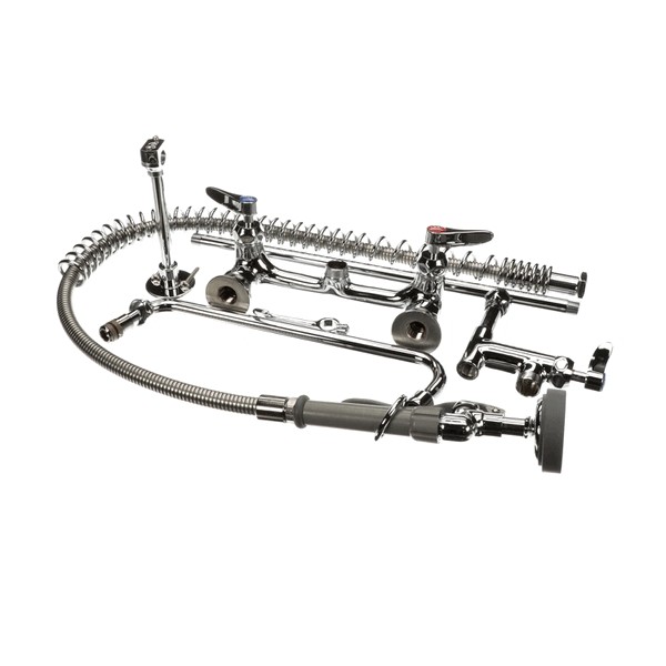 T&S Brass B-0133-12-CR-B Pre-Rinse Unit W/Ceramas & Wall Bracket
