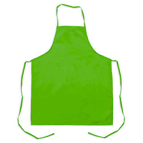 KNG 1033LMG Bib Apron Lime Green 32"