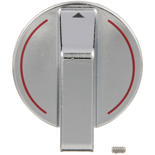 Tri-Star 8706320 Charbroiler Metal Knob Cookline 1/4" 2-1/2" OD DIA 0.375"