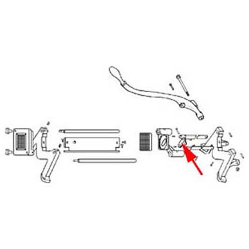 Bloomfield BLM45766-1 Pusher Plate Bracket , Mod 29