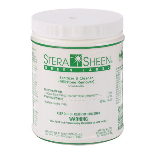 Taylor Freezer 055492 Sanitizer/Cleaner, Stera  Sheen Green, 2-Oz Packet