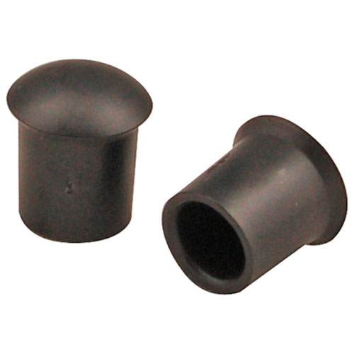 Bar Maid BARCR225 Black Whiskey Gate Dust Cap, 12-Pack