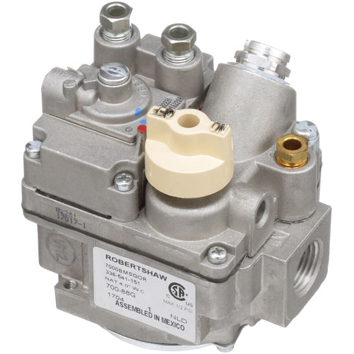 Garland 1092700 Natural Gas Safety Bleed Gas Actuator with Pilot Burner, 1/2" FPT, 4"WC