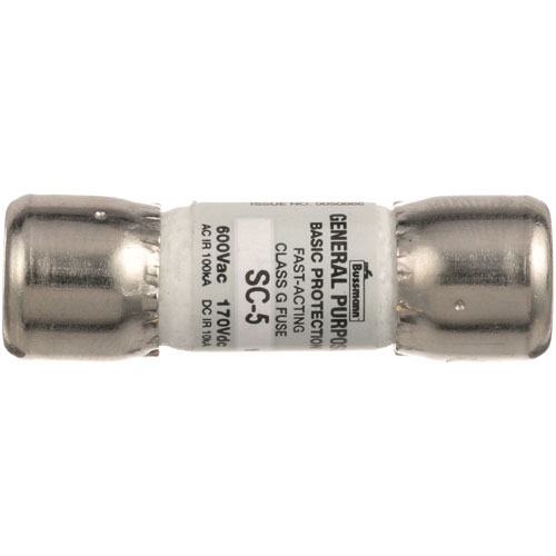 8360 SC-5 Fuse, 600V/5A, Lincoln 1300 to 1311 Series