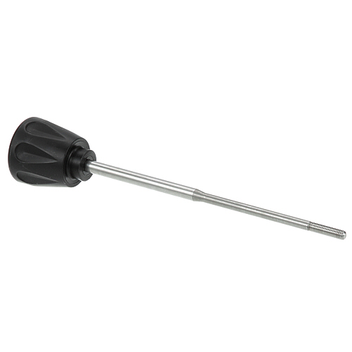 Globe MOO225 7" Shaft Black Plastic Knob