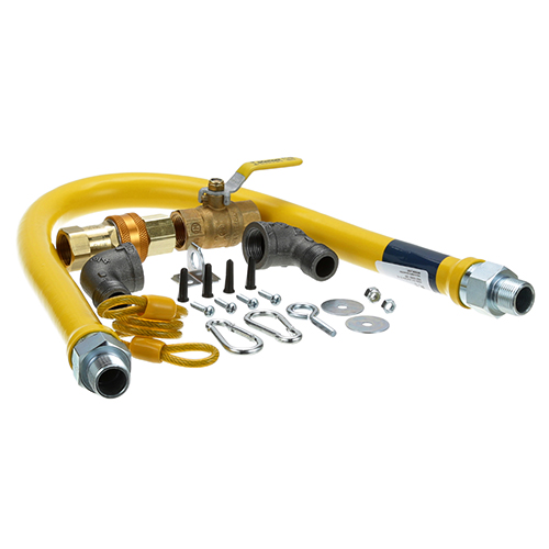 Dormont 44S0290-36 Mavrik 3/4" X 36" Stainless Steel Gas Hose,  PVC coating