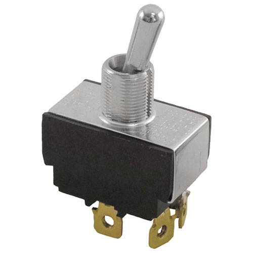 Jackson 5930-301-09-18 1/2 DPST Silver Toggle Switch W/ 4 Screws,ON/OFF
