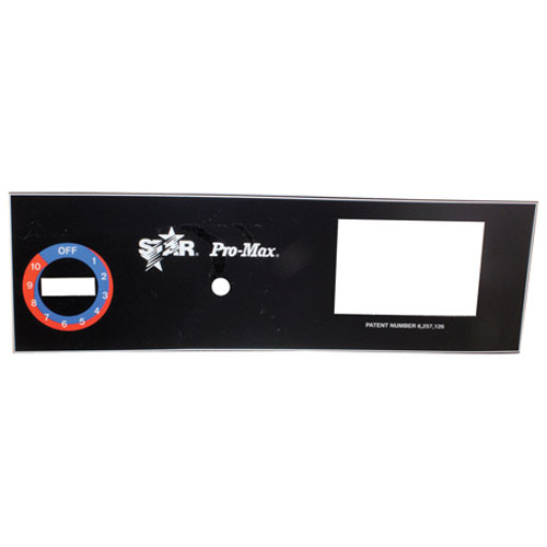 Star Mfg 2M-Z3929 Control Panel Overlay