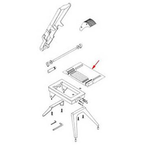 Vollrath 509 Onion King 3/16" Blade Assembly
