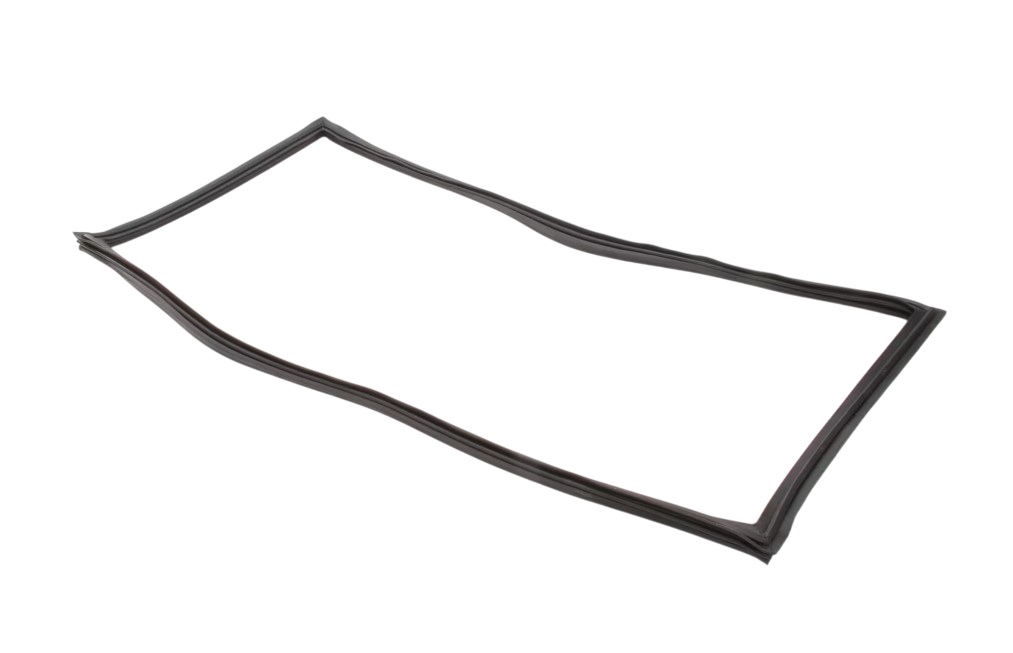 True 810815 Magnetic Drawer Gasket W/Dart Mount Black 7/16" x & 3/4" Base