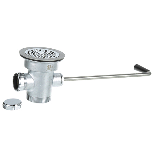 T&S Brass B-3942 3" X 2" Twist Waste Drain Valve