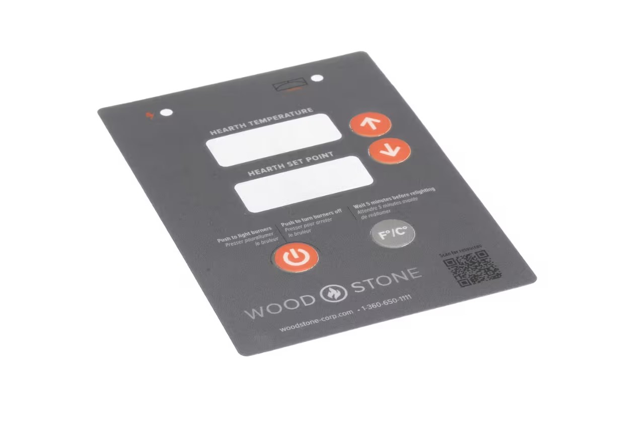 WOOD STONE 7000-0901 Keypad Overlay