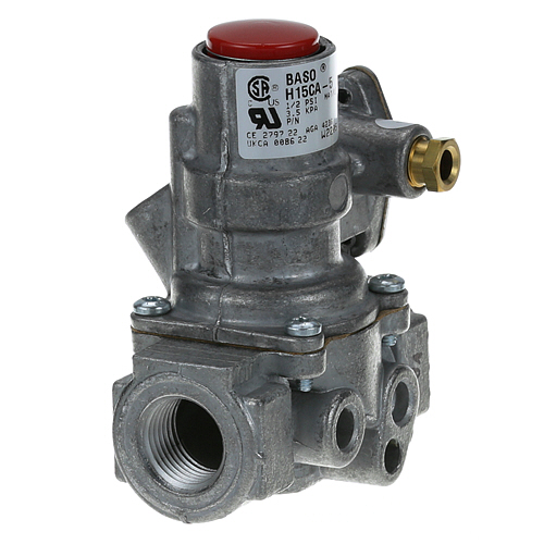 Pitco 60139101 1/4 MPT X 7/16 CC Burner Gas Valve W/ .240"  Stem, Hood Orifice