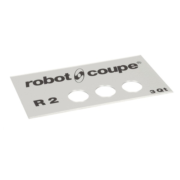 Robot Coupe 407669 Combination Processor Switch Plate Front R2N US