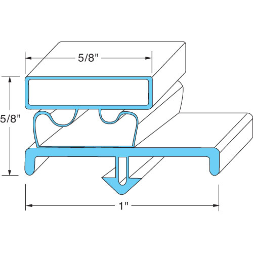 Beverage Air 703-677C Door Gasket BB48