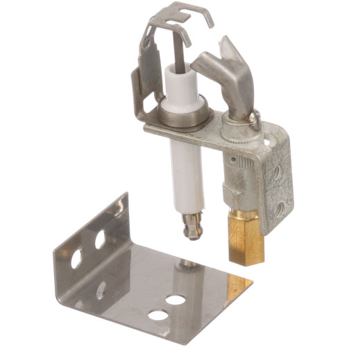 Garland 1614716 NAT Pilot Igniter ASSY, 1/4" Tube, Flame Pattern W/ Igniter & Bracket for Ignition Control Module