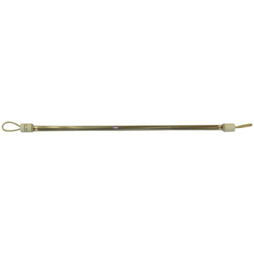 Star Mfg K9-11160-20 19.5" White Quartz Tube Heating Element W/ 6" Wire Lead