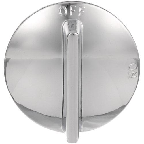 Bakers Pride S1094A Char Broiler Chrome Knob On-Off