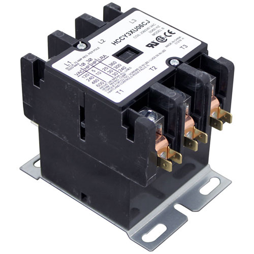 Accutemp AC-4-DG42 3 Pole Contactor, 208/240 Volt, 60 AMP Inductive/75 AMP Resistive