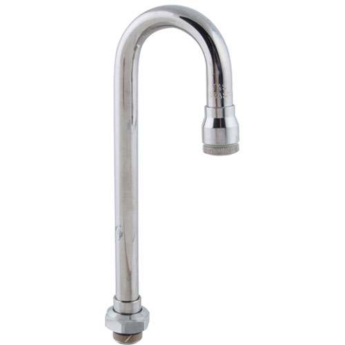 T&S Brass TS132X 9" Gooseneck Spout, Lead-Free