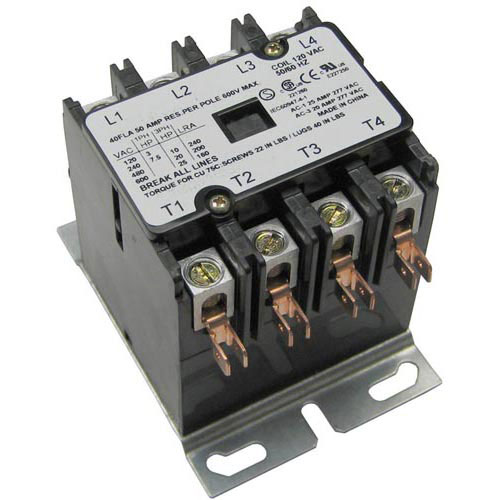 Cleveland 101899 Convection Steamer Contactor 4-Pole 40A 110/120V