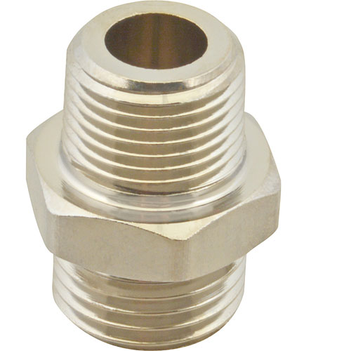 T&S Brass TS053A Hose Adaptor (3/8"NPT,Lea Free)