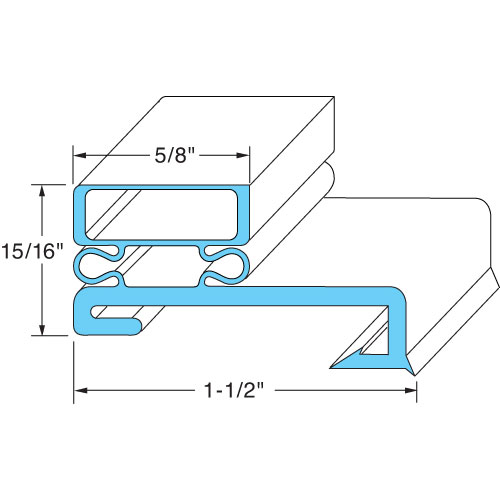 Victory VT50384302 Door Gasket