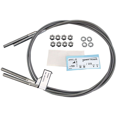 Henny Penny HEN140225 54-1/2" Long Pulley Cable Kit