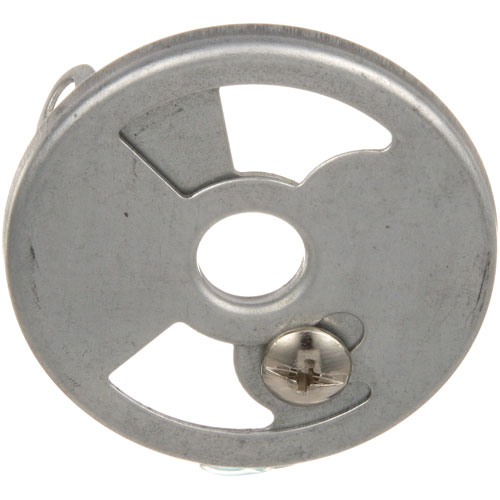 Magikitch'N 300500395 Burner Twin Plate Air Shutter 2 Slots .463" Orifice Hole
