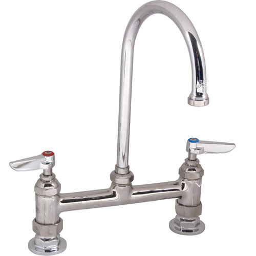 T&S Brass B0320 8" Deck Faucet , GSNK,Leadfree