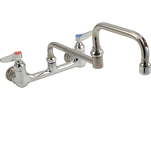 T&S Brass B0266 wall Mounted Faucet , 8", Workb Oard