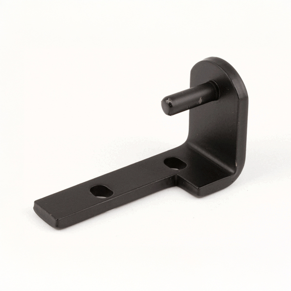 Beverage Air 401-247A-02 Top Left Hand Hinge Bracket Black MT/UR