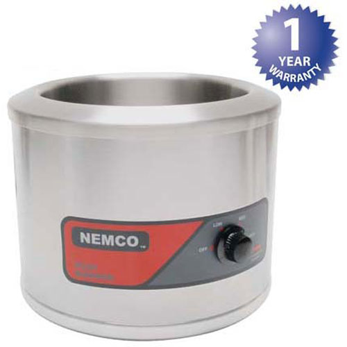 Nemco 6100A Round Countertop Food Warmer 7QT